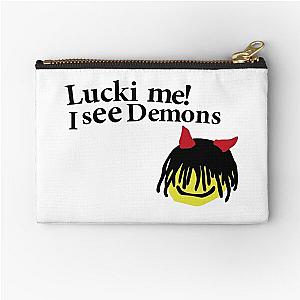 lucki me i see demons Zipper Pouch