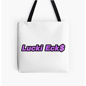 Lucki Eck$ All Over Print Tote Bag