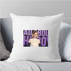 Elegant. Electric. Lucy. Lucy Boynton Pillows Cover