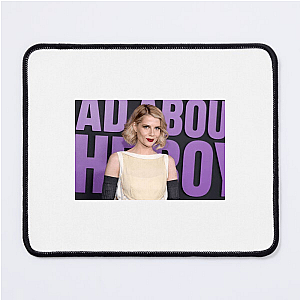 Elegant. Electric. Lucy. Lucy Boynton Mouse Pads