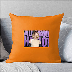 Elegant. Electric. Lucy. Lucy Boynton Pillows Cover