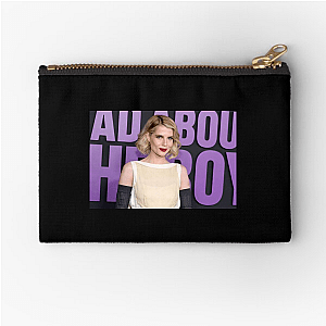 Elegant. Electric. Lucy. Lucy Boynton Zipper Pouches
