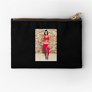 Workout Mentor Lucy Mecklenburgh Zipper Pouches