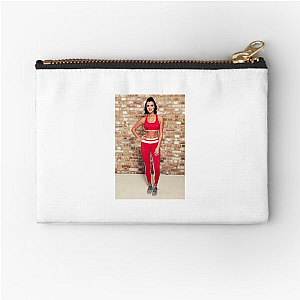 Workout Mentor Lucy Mecklenburgh Zipper Pouches