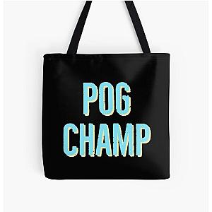 pog champ - pogchamp All Over Print Tote Bag RB0208