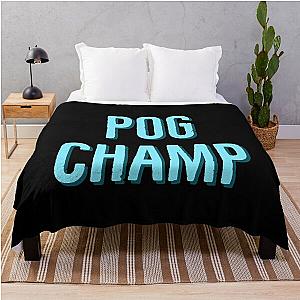 pog champ Throw Blanket RB0208