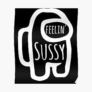 ludwig ahgren wearing feelin sussy Poster RB0208