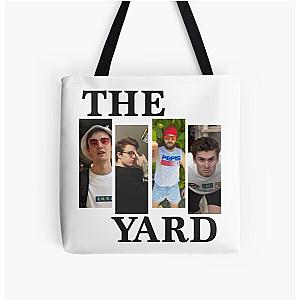 The Yard Podcast - Black Flag Logo Parody All Over Print Tote Bag RB0208