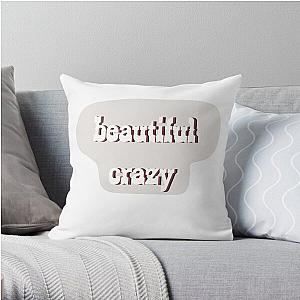 Beautiful Crazy - Luke Combs - Western Throw Pillow RB0208