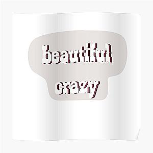 Beautiful Crazy - Luke Combs - Western Poster RB0208