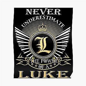 Luke Never Underestimate LUKE   Poster RB0208