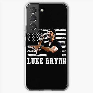 Retro American Flag Luke Bryan Music Legend Samsung Galaxy Soft Case RB0208