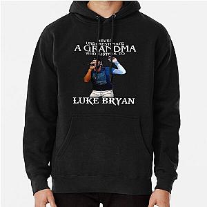 Vintage Never Underestimate A Woman Who Listens to Luke Pullover Hoodie RB0208