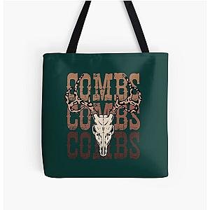 Combs Bullhead All Over Print Tote Bag