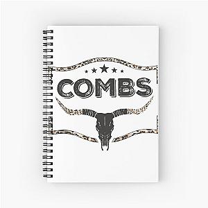 Combs Bullskull Frame Spiral Notebook