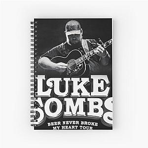 Luke Combs tour kegelapan Spiral Notebook