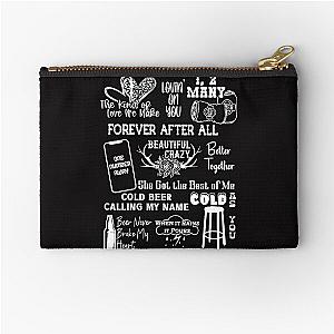 Luke Combs Country Music Shirt Zipper Pouch