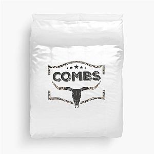 Combs Bullskull Frame Duvet Cover