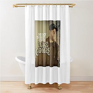 Luke Combs Shower Curtain