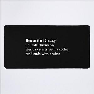 Beautiful Crazy by Luke Combs Desk Mat