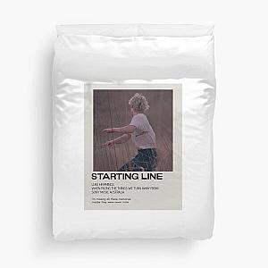 starting line luke hemmings poster Duvet Cover