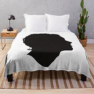 luke hemmings silhouette  Throw Blanket