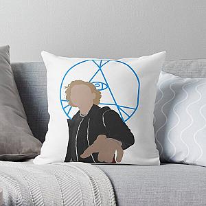 Luke Hemmings CALM Symbol Drawing Throw Pillow