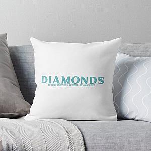 Diamonds - Luke Hemmings Throw Pillow