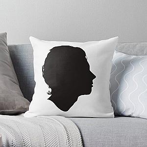 luke hemmings silhouette  Throw Pillow