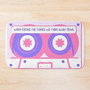 when facing the things we turn away from - luke hemmings - wfttwtaw - cassette tape Bath Mat