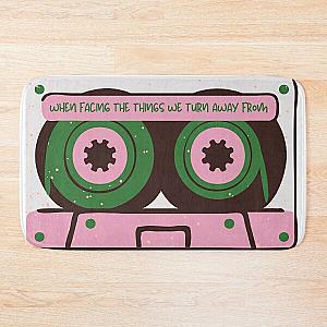 when facing the things we turn away from - luke hemmings - wfttwtaw - cassette tape Bath Mat