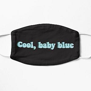 Luke Hemmings - Baby blue lyrics sticker Flat Mask