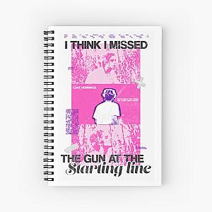 Luke Hemmings Design Poster Spiral Notebook