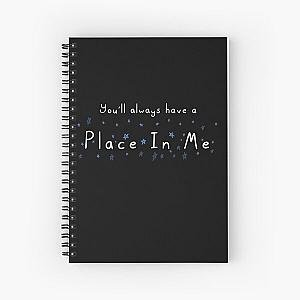 Place in Me Luke Hemmings inspired Spiral Notebook