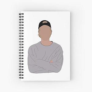 Luke Hemmings Snapback Spiral Notebook