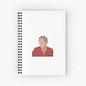 Luke Hemmings Wildflower Spiral Notebook