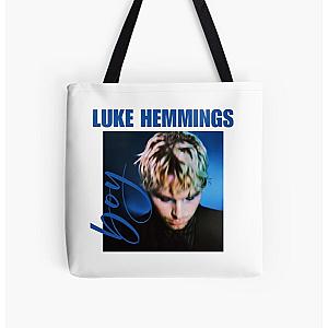 Luke Hemmings Merch Luke Hemmings Boy All Over Print Tote Bag