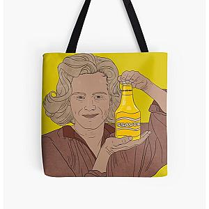 Luke Hemmings 5Sauce Yellow All Over Print Tote Bag