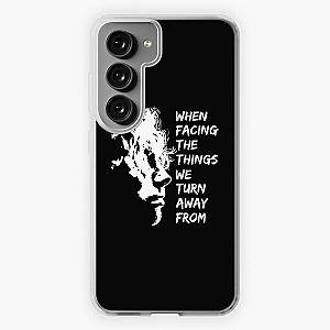 Luke Hemmings Merch When Facing The Things We Turn Away From Samsung Galaxy Soft Case