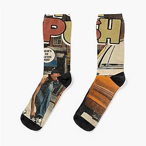 Lupe Fiasco - Kick Push Comic Socks