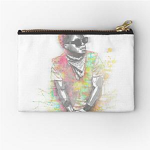 Lupe Fiasco Grey Splash Zipper Pouch