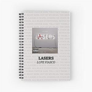 Lasers Lupe Fiasco Album Spiral Notebook