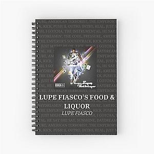 Food & Liquor Lupe Fiasco Album Spiral Notebook