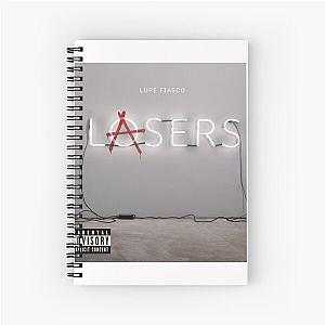 Lupe Fiasco - Lasers Album Cover Spiral Notebook