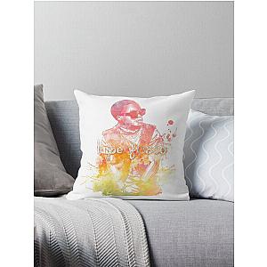 Lupe Fiasco Gradient Splash Throw Pillow