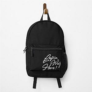 Lupin Graffiti without drips (white) Backpack