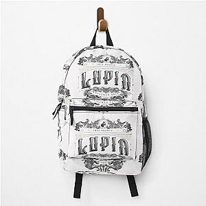 Victorian Lupin Logo 2 (black) Backpack