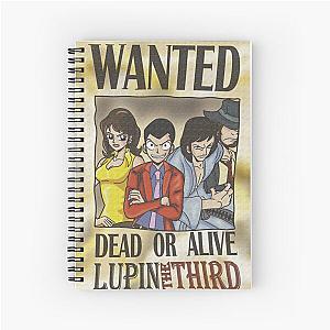 Lupin The 3rd X One Piece  Spiral Notebook