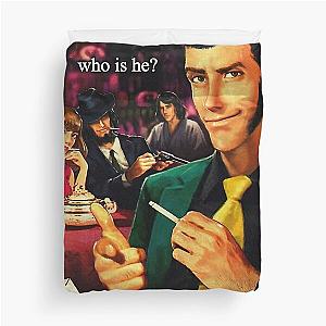 Lupin Poster - Vinutun smoke Duvet Cover