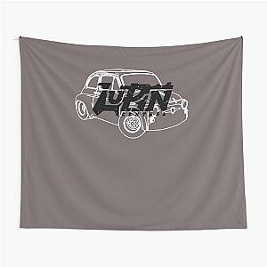 Fiat 500 Lupin Central  Tapestry